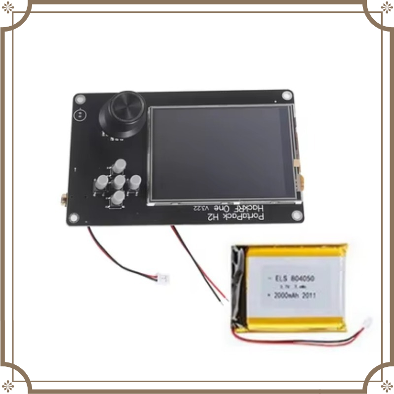 Sdr Software Defined Radio Hackrf - Controlador de tela H2 + Kit