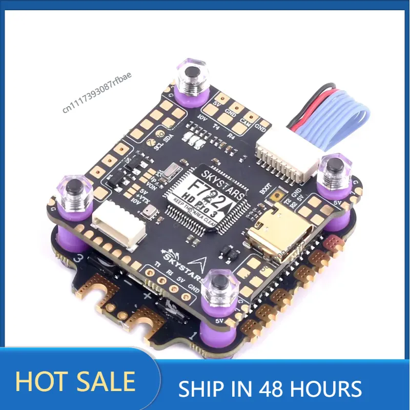 Fpv Flight Controller F7 Stack 60A - Controlador de Voo Skystars F7 F722HD