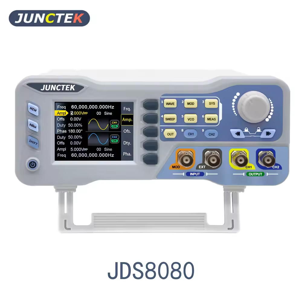 JDS8080 JUNCTEK Gerador de Sin - Function Arbitrary Waveform Generator avaliação e preço