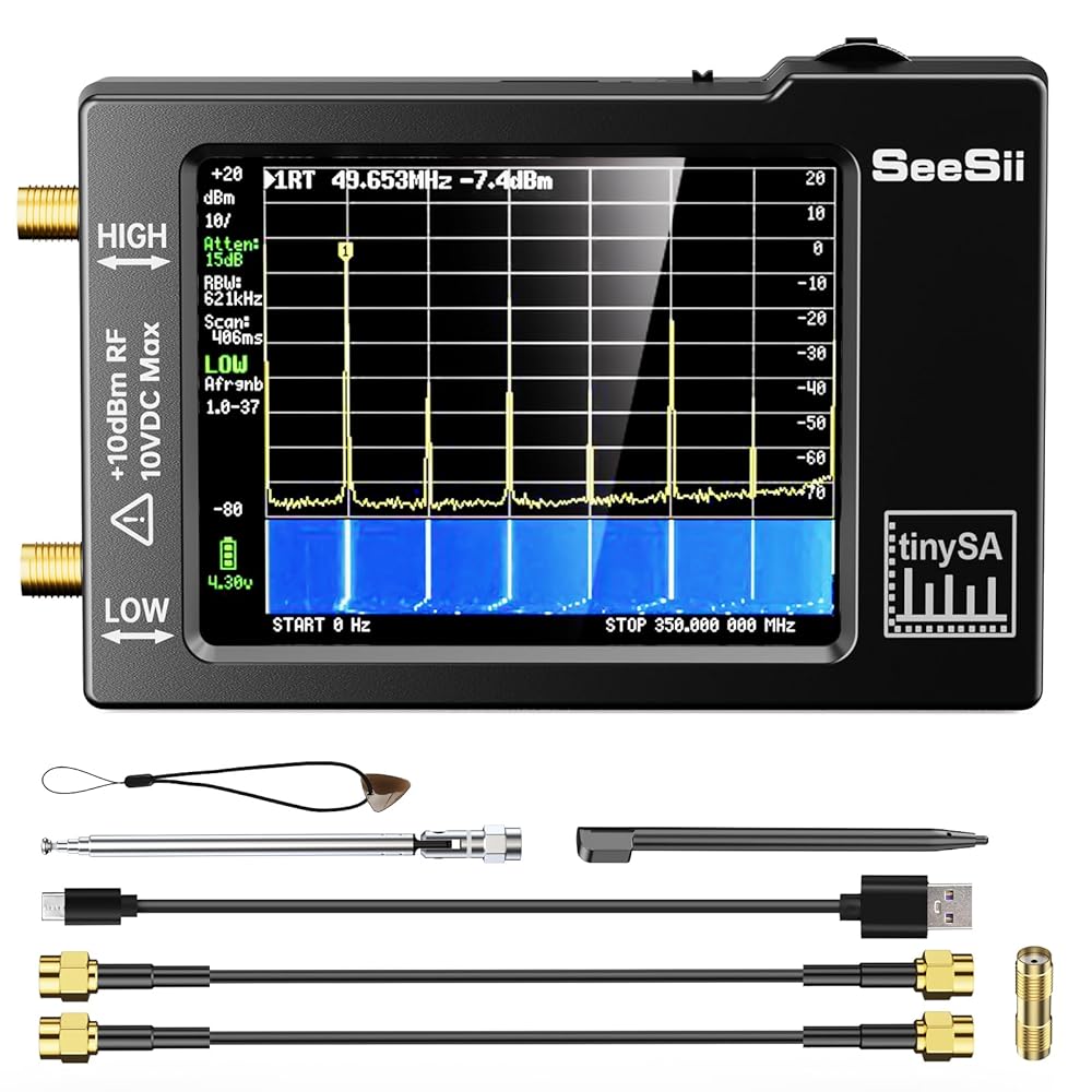 Analisador de Espectro Compact - Signal Generator Spectrum Analyzer avaliação e preço
